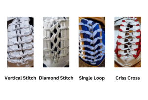 Types of Lacing Middle Stich Skate Lace Pocket Goalie Glove