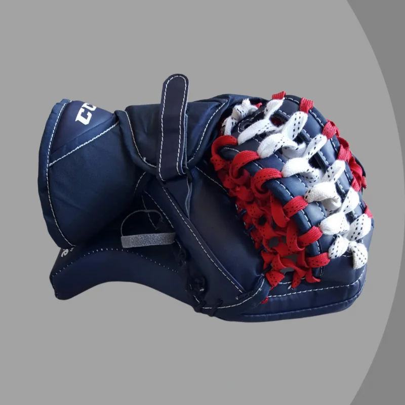 Goalie glove lacing, goalie glove repair, the goalie glove guy.